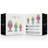 Intense - Ensemble De Bouchons En Silicone Multicolore